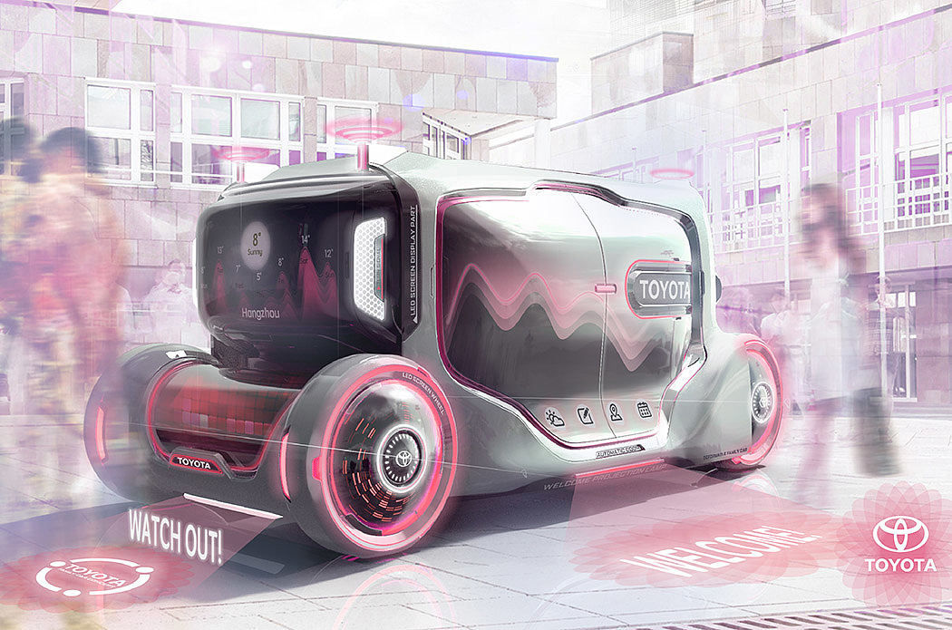 Intelligent mobile phone，automobile，future，