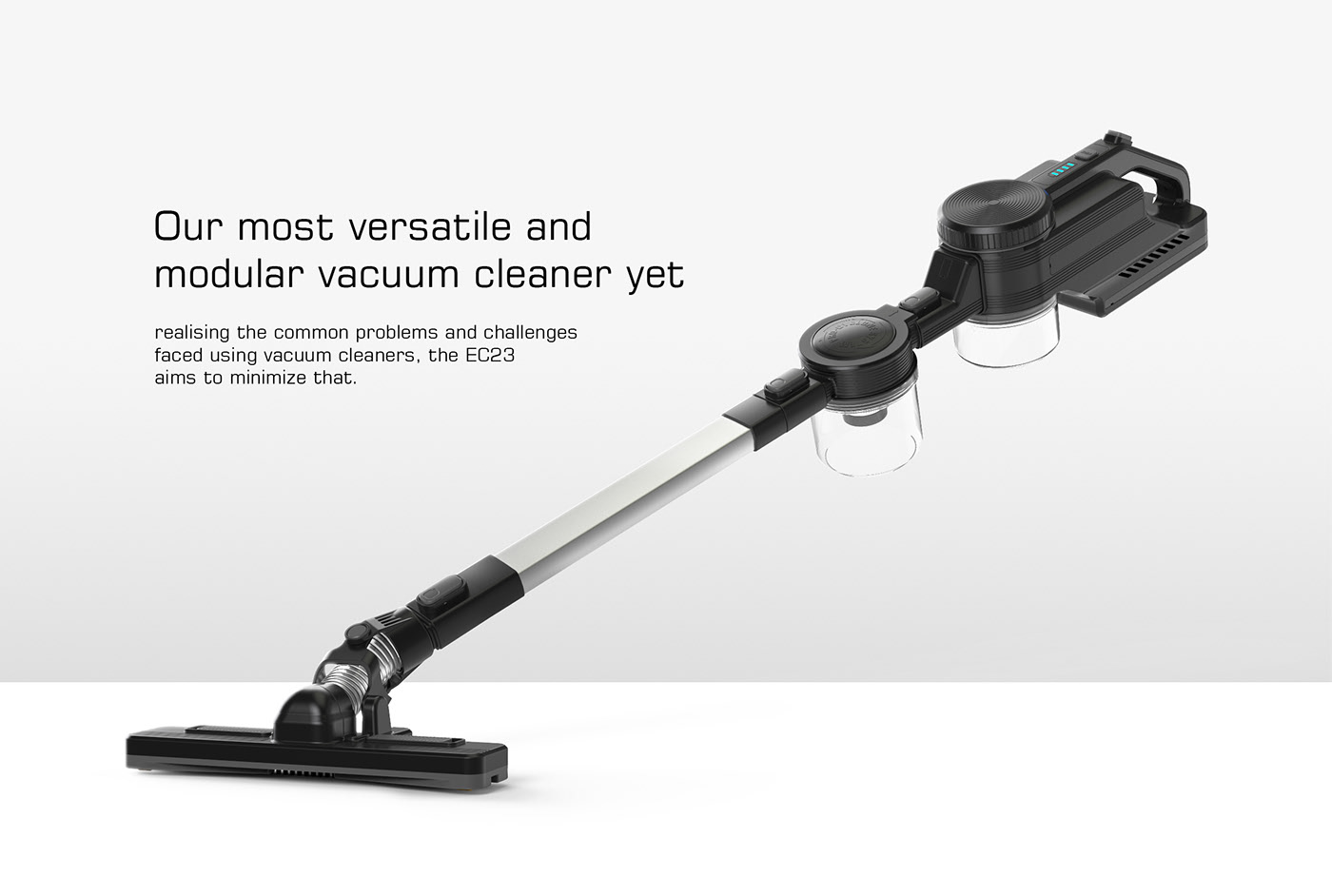 modularization，Dust treatment，Household Electric Appliances，industrial design，Vacuum cleaner，