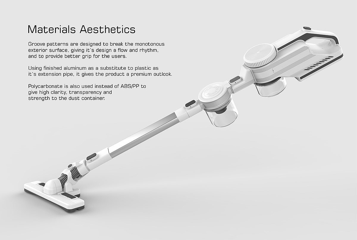 modularization，Dust treatment，Household Electric Appliances，industrial design，Vacuum cleaner，