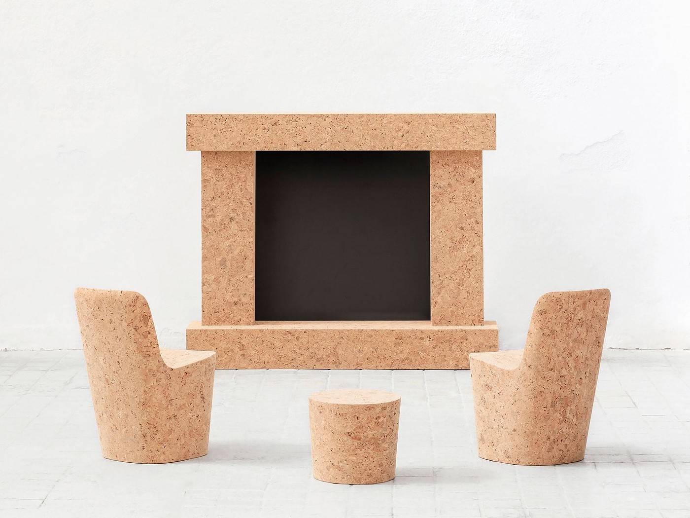 Cork，chair，bookshelf，Jasper Morrison，