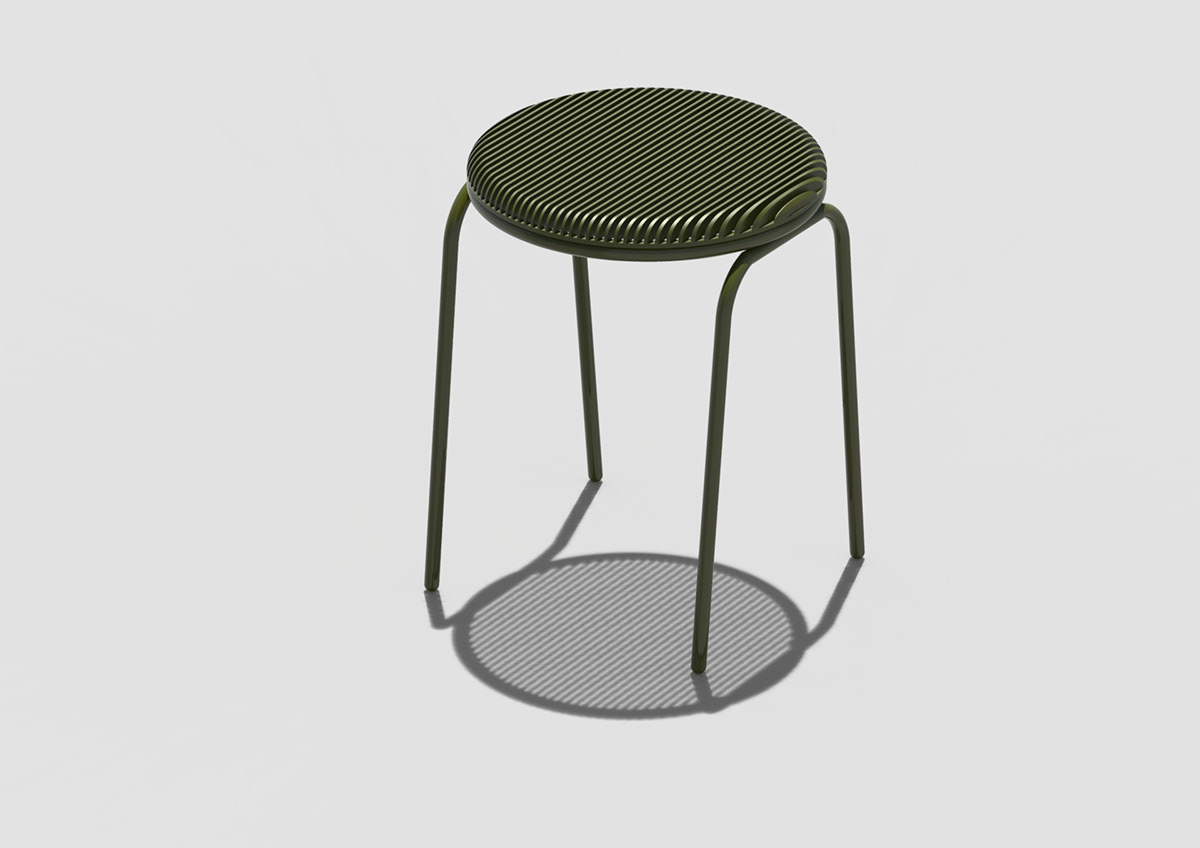 product design，black，straight line，industrial design，stool，chair，furniture，