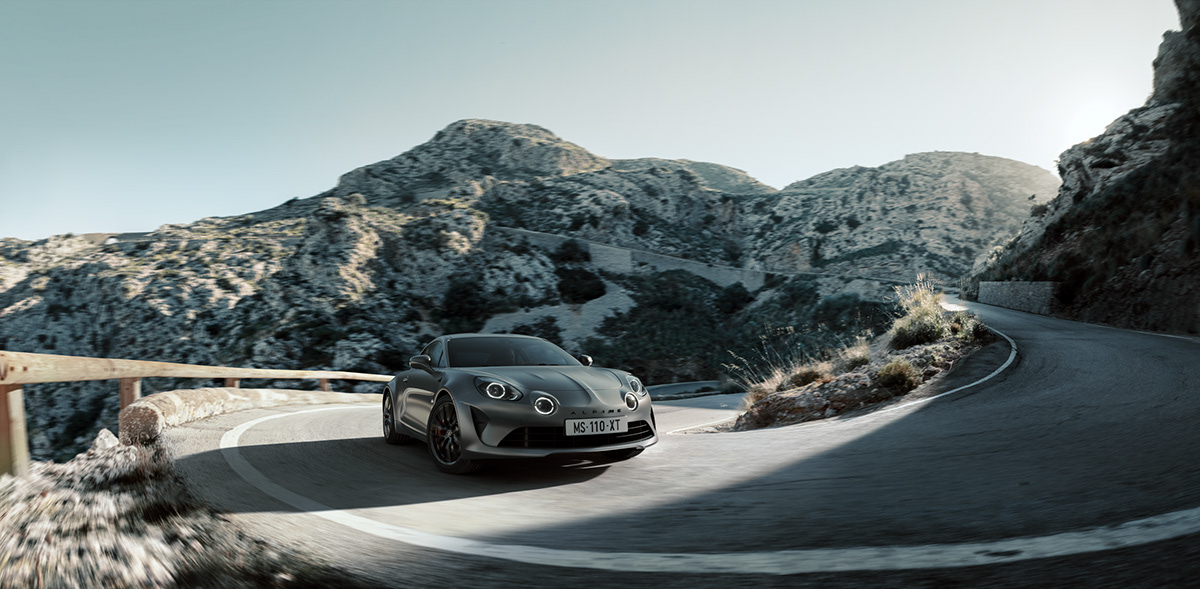 Metal，Automobile design，Alpine A110s，