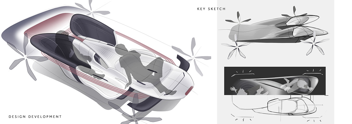 DS Camargue，Automobile design，black，