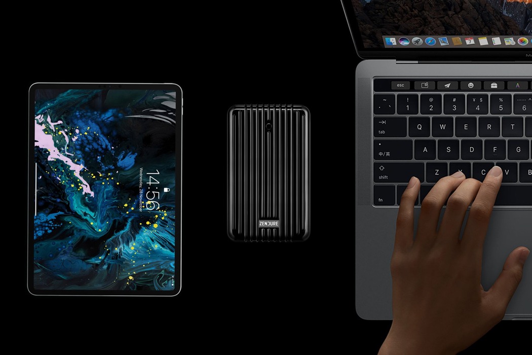 SuperTank，portable battery，black，