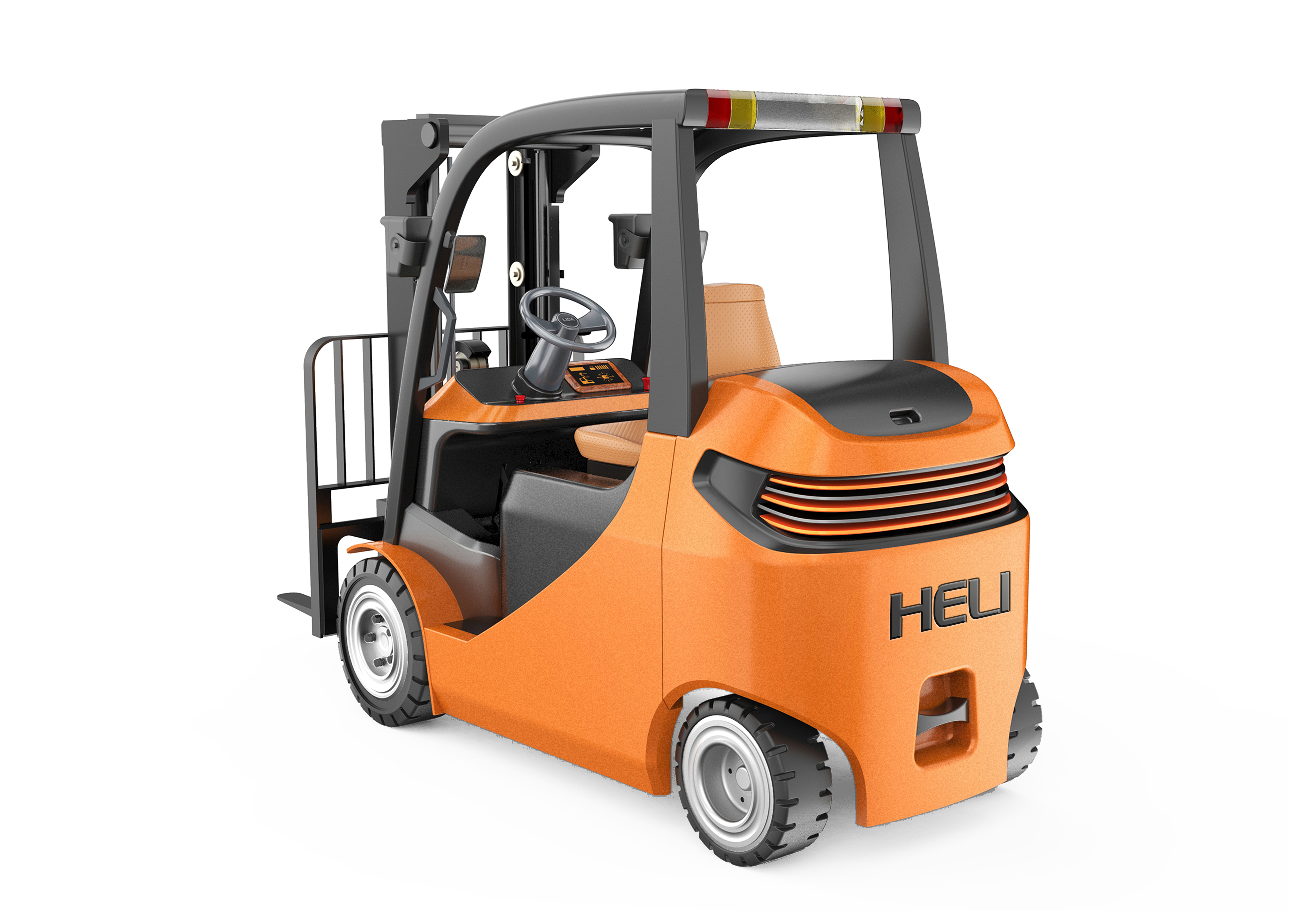 Four wheels，balance，Electric，environment protection，green，Forklift，