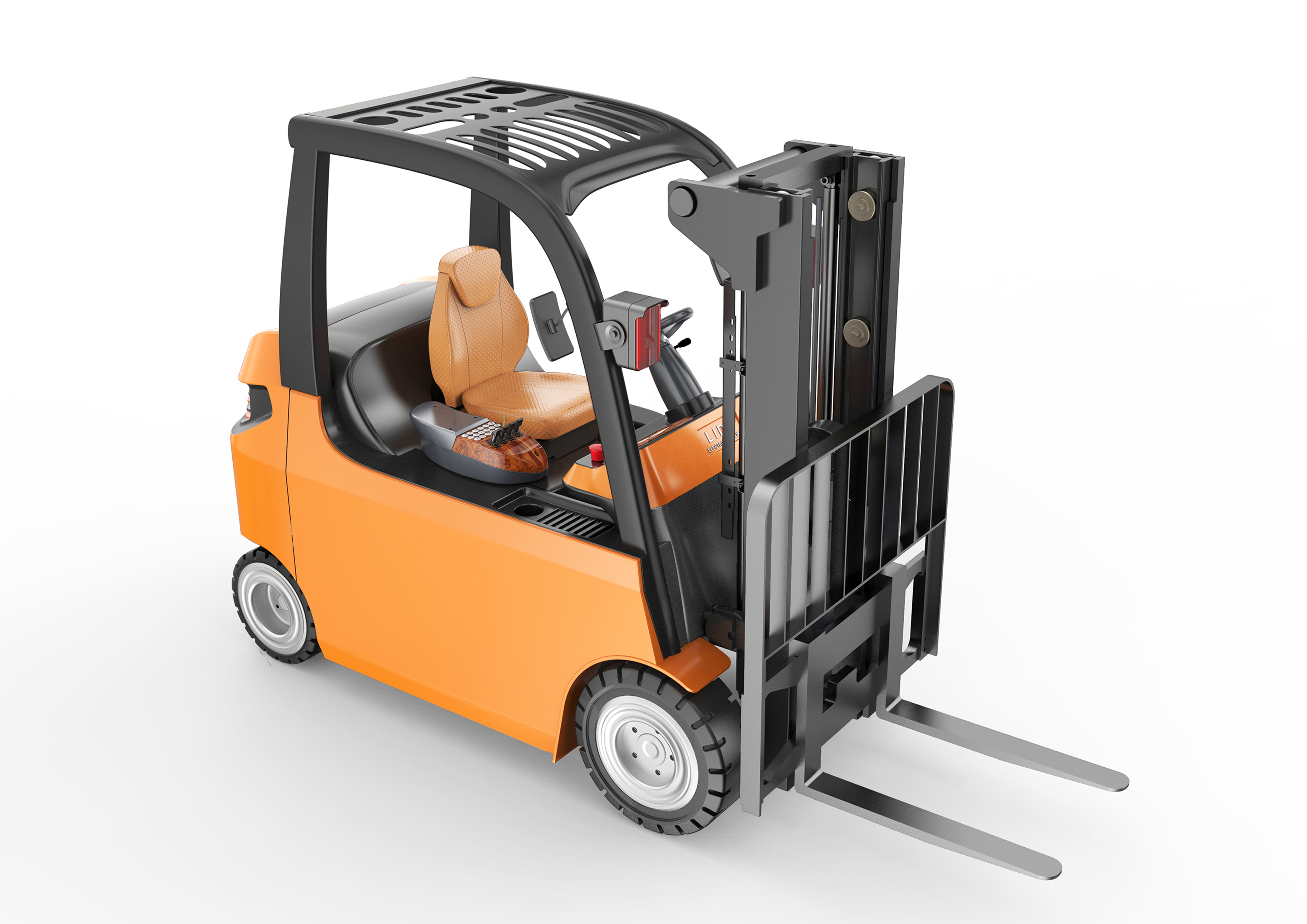 Four wheels，balance，Electric，environment protection，green，Forklift，