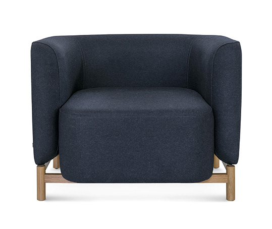 blue，sofa，Polar Sofa，