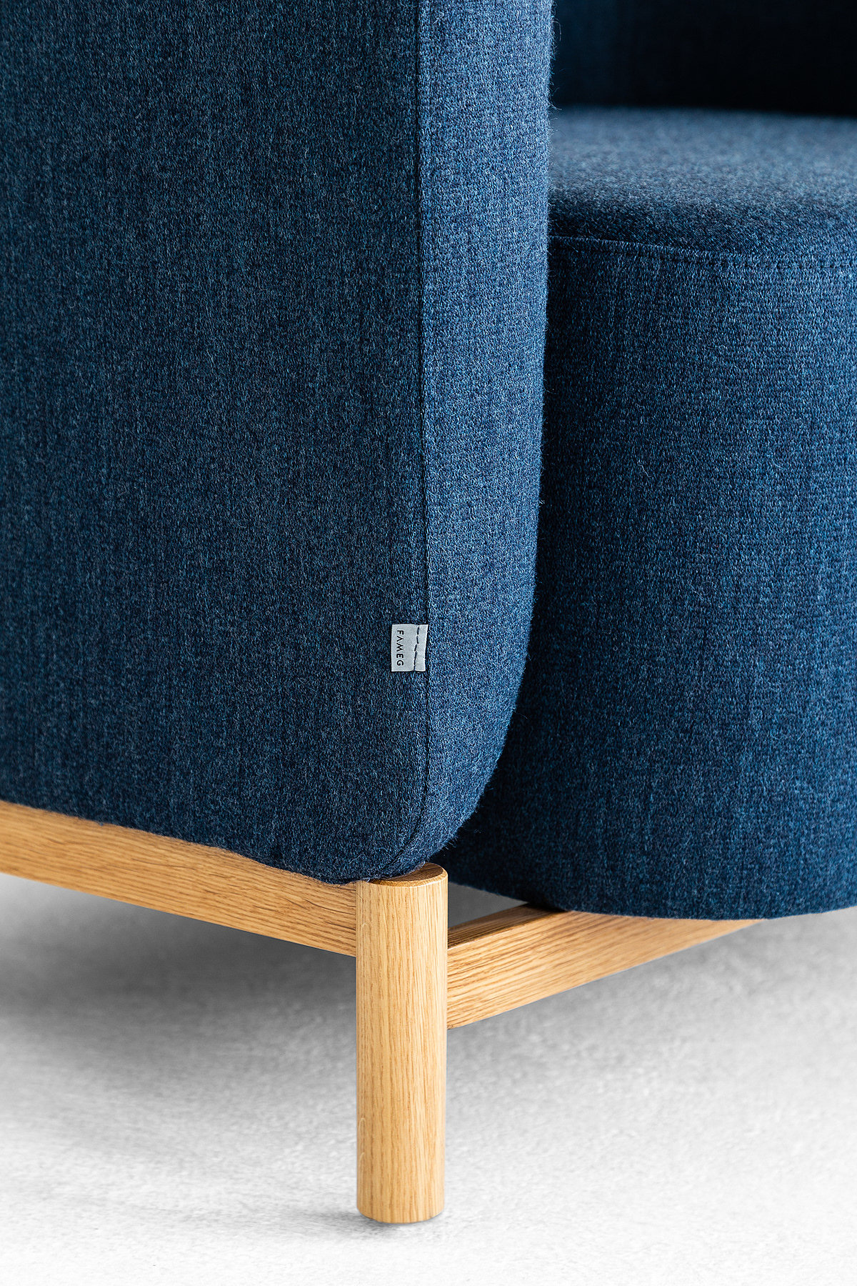 blue，sofa，Polar Sofa，