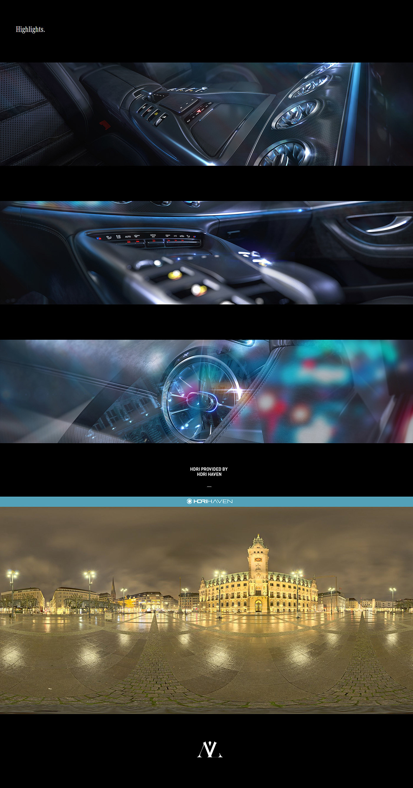 automobile，Alberto Luke Marta，cgi，Benz，AMG GT 63S，Interior，