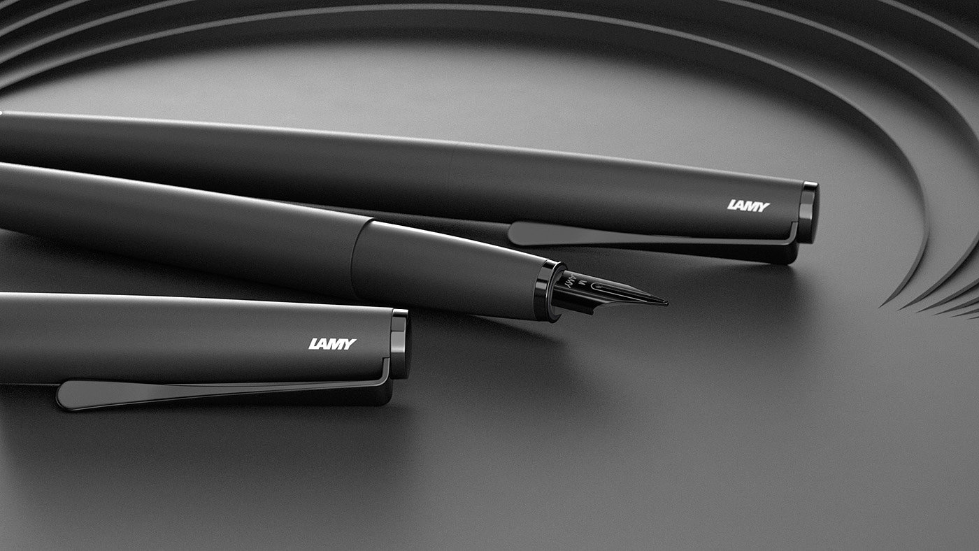 lamy，笔，文具，钢笔，