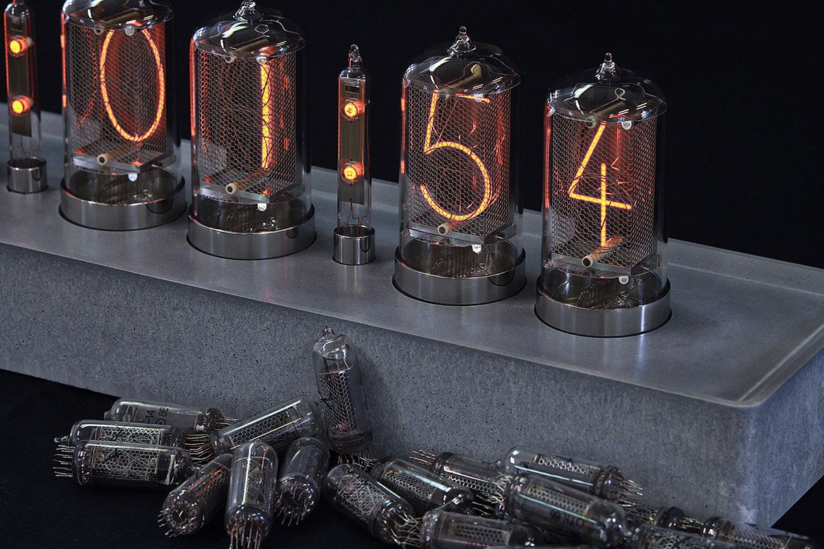 Nixie Clock，alarm clock，The neon lights，