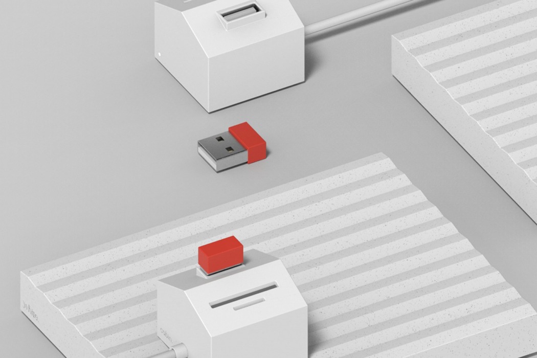 Digital，white，mobile hard disk drive，