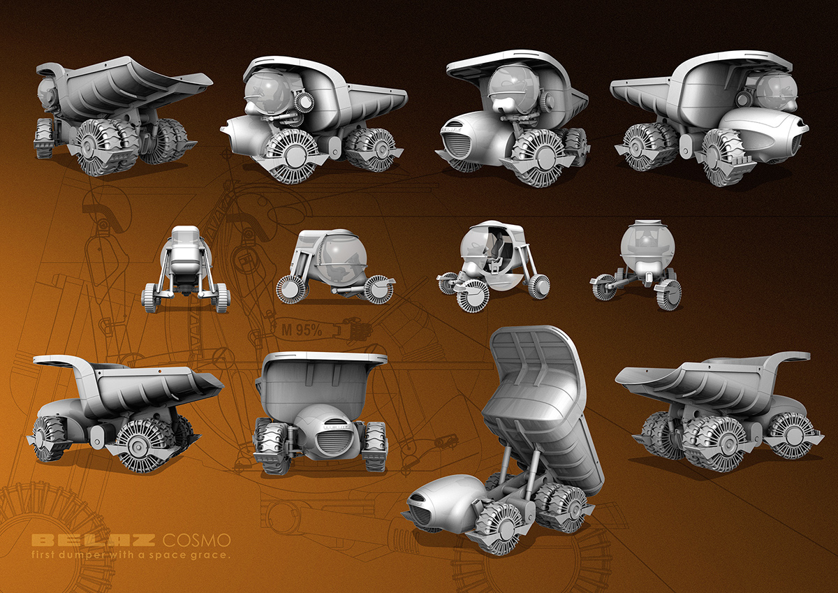 vehicle，Automatic design，industrial design，modeling，