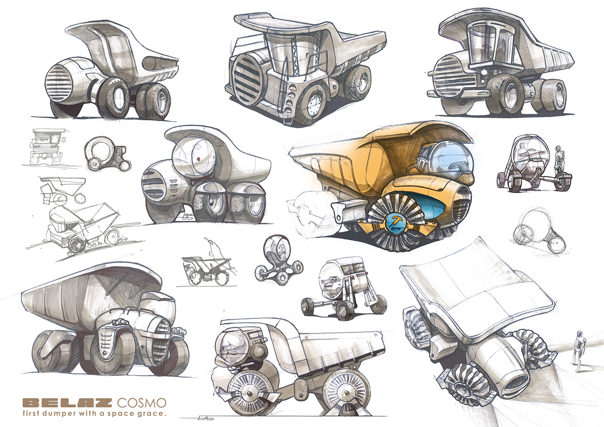 vehicle，Automatic design，industrial design，modeling，