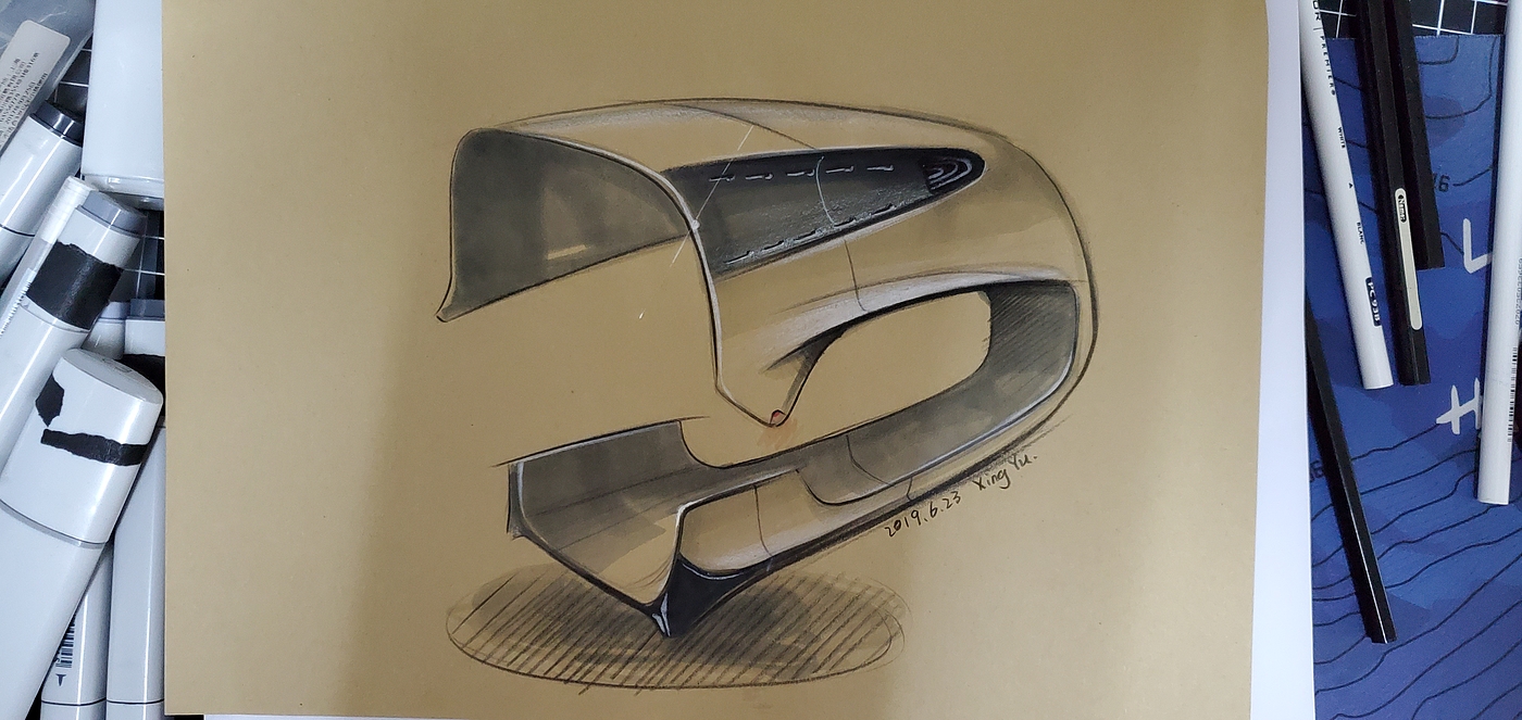Hand drawn，