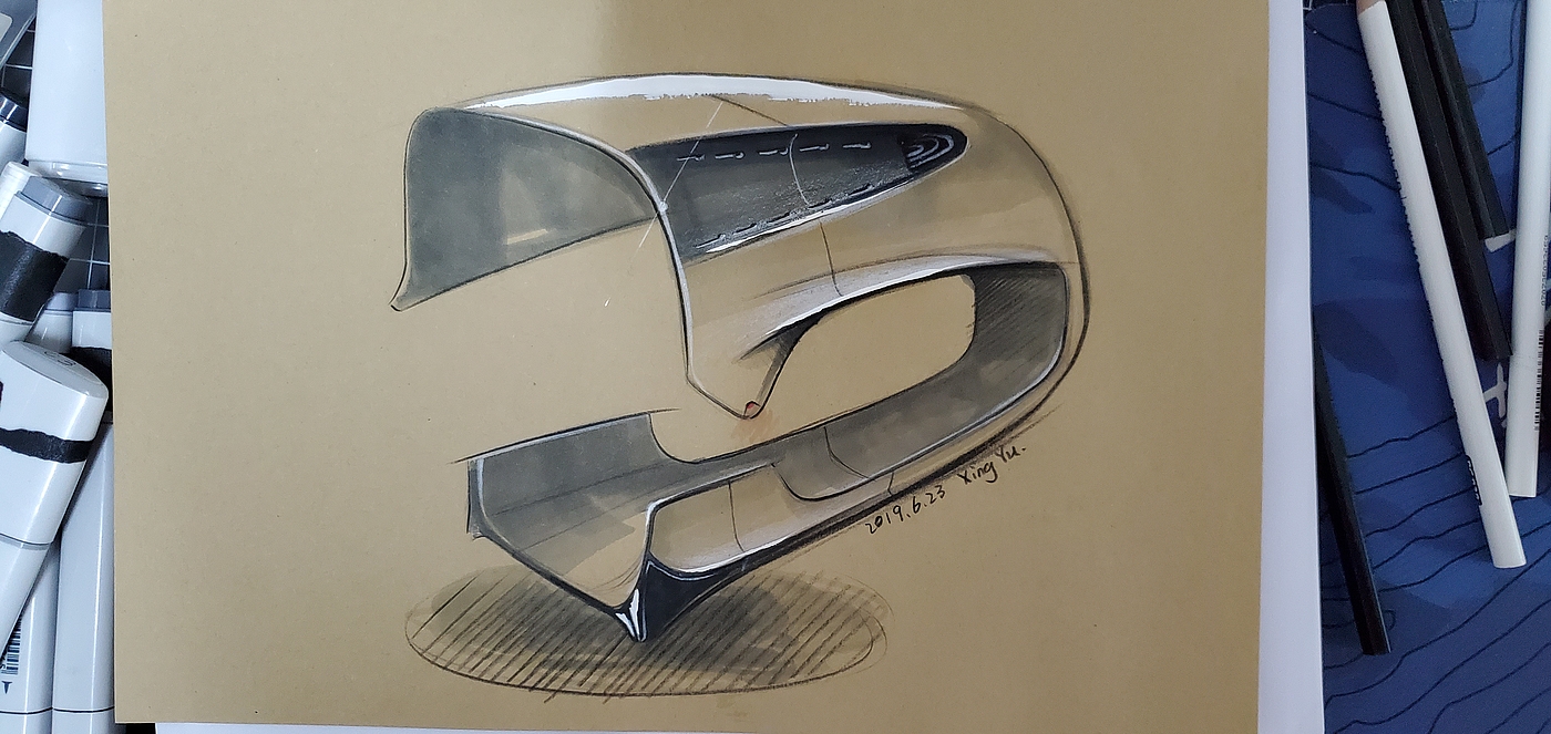 Hand drawn，