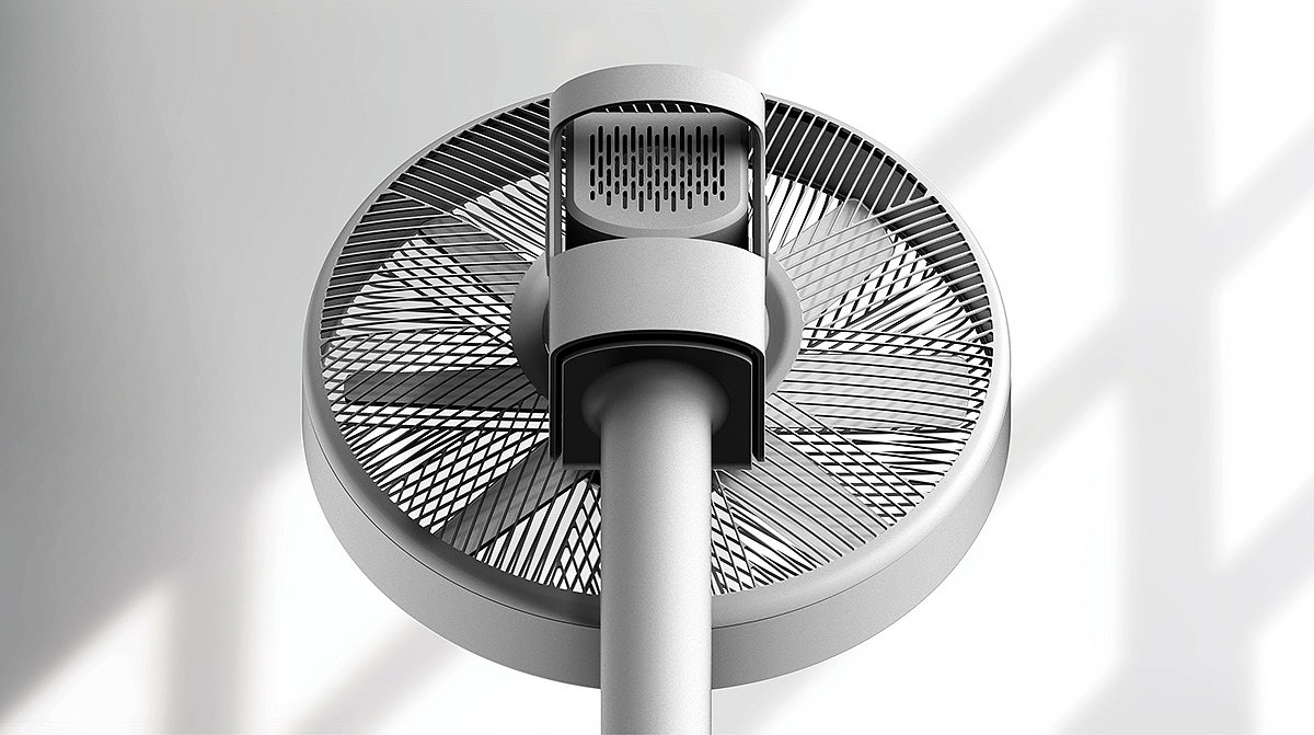 Nod Fan，electric fan，Plastic，