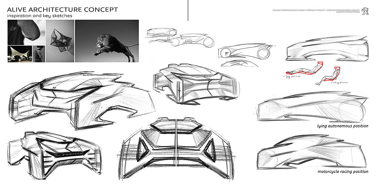 PEUGEOT PIANO，Automobile design，conceptual design，