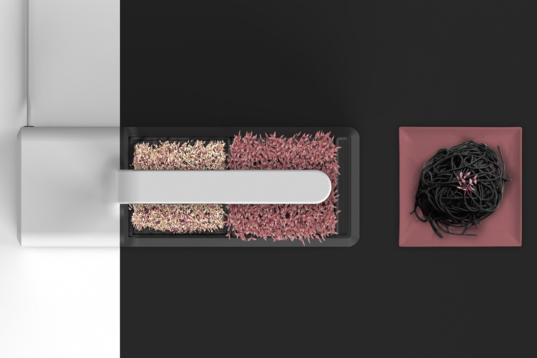 MIZZLE，Home planter，white，