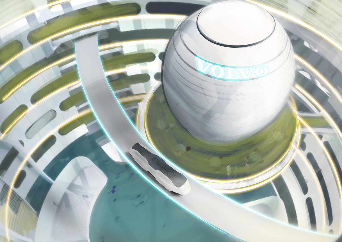 concept，bus，future，bus，conceptual design，industrial design，product design，