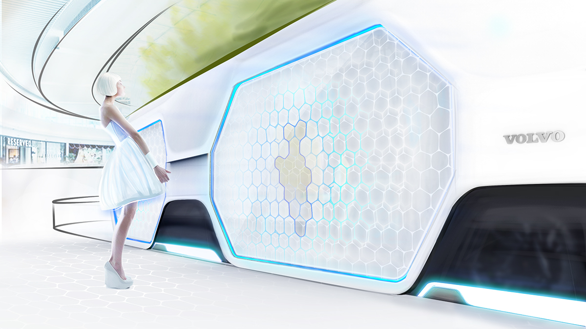 concept，bus，future，bus，conceptual design，industrial design，product design，