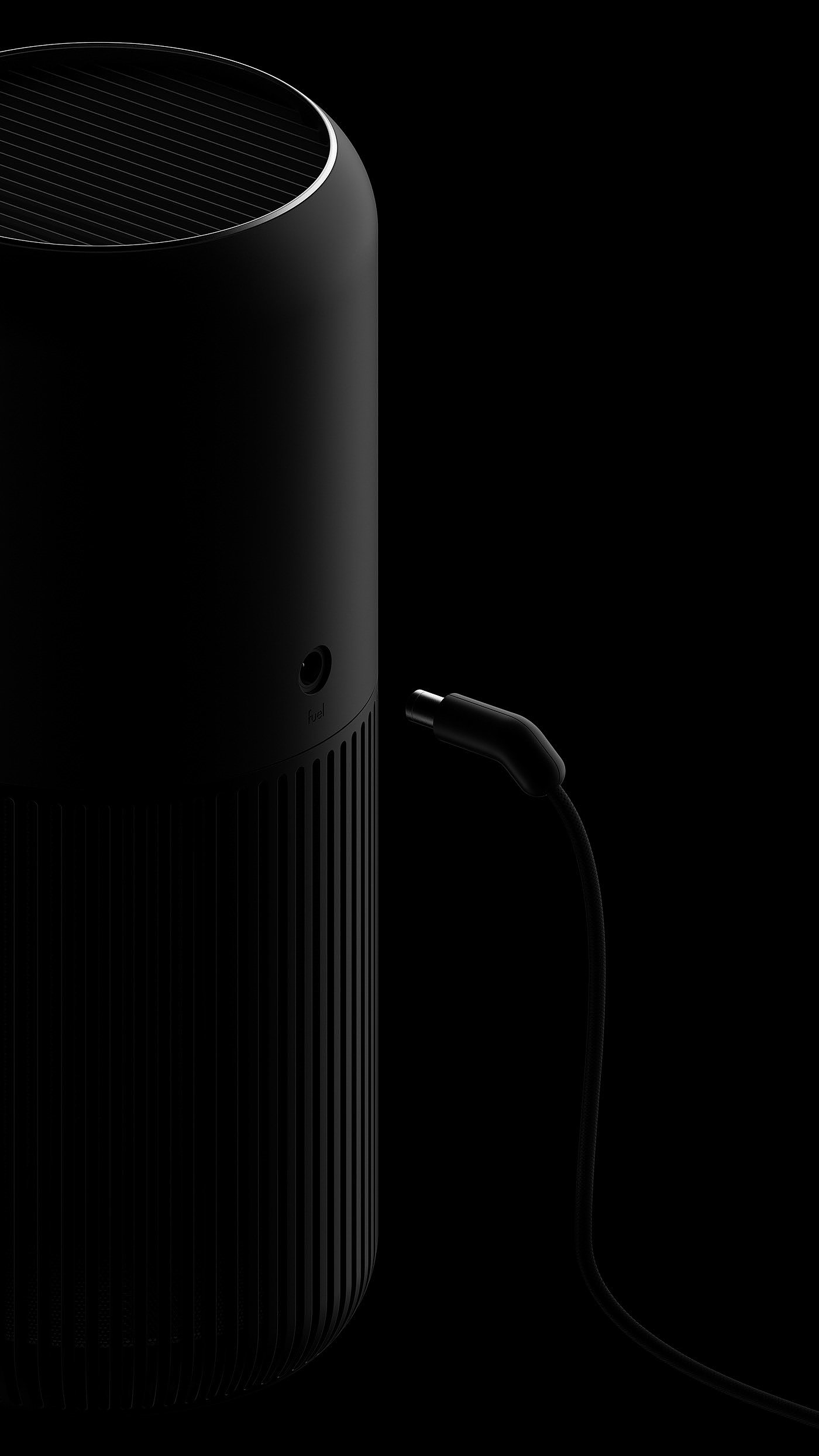 air cleaner，Automobile air purifier，industrial design，product design，black，