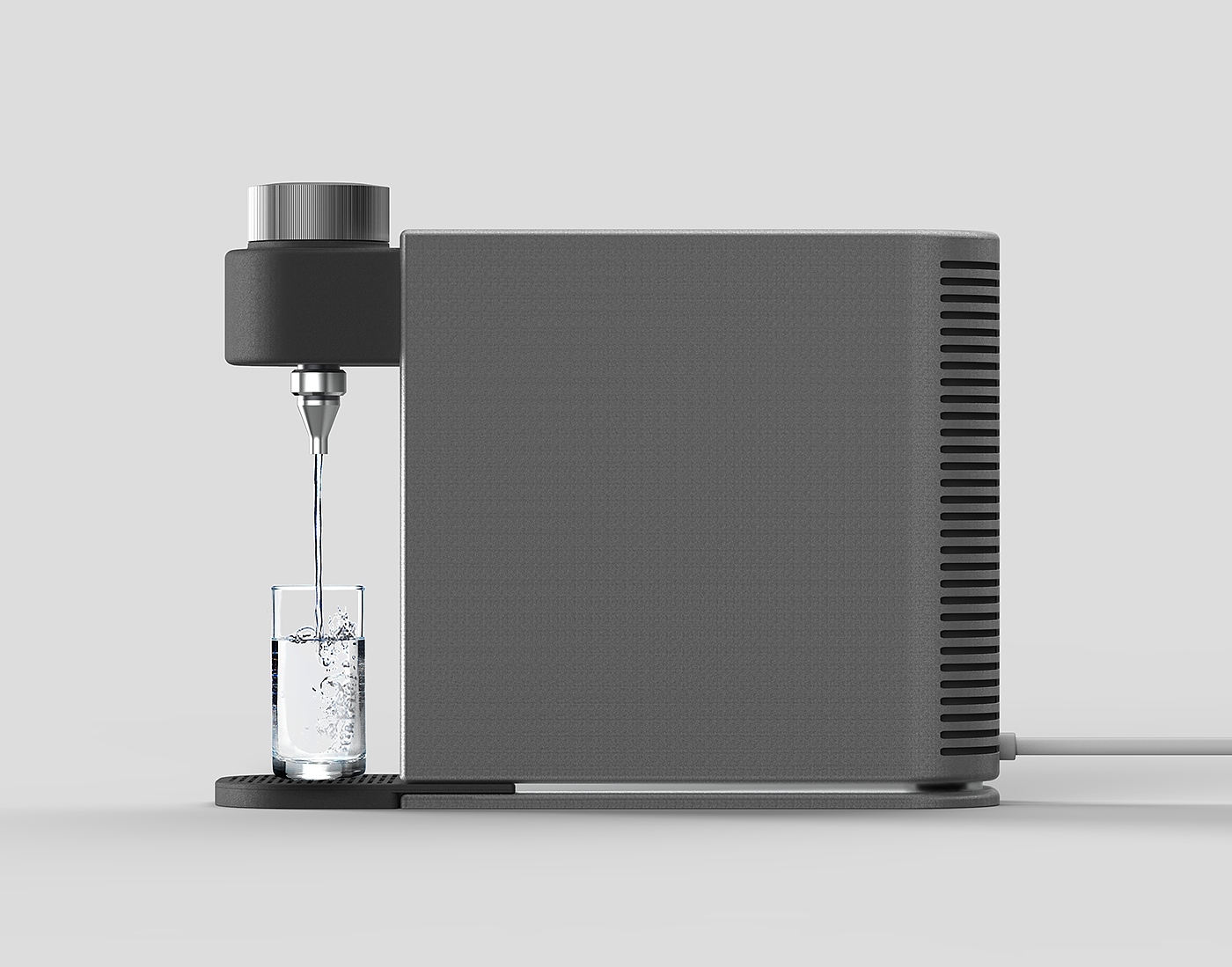 Water purifier，low-key，grey，visual，