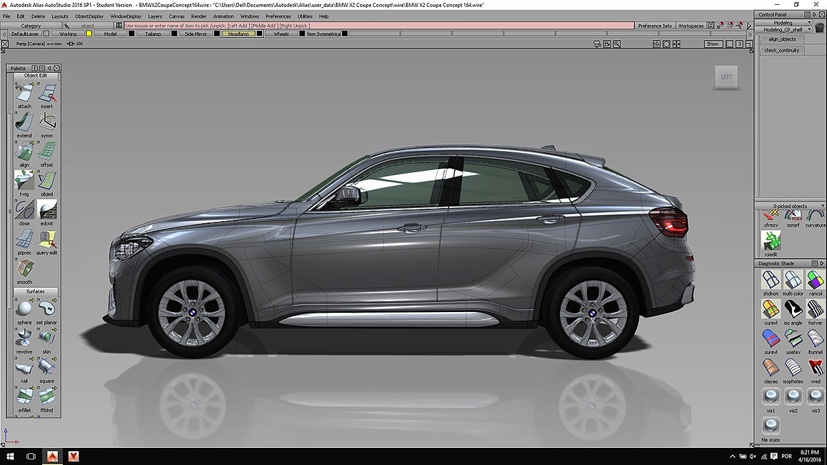 bmw，Concept Car，vehicle，industrial design，Automobile model making，