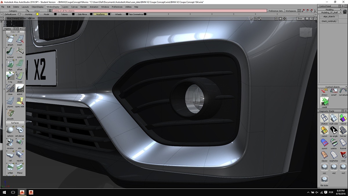 bmw，Concept Car，vehicle，industrial design，Automobile model making，