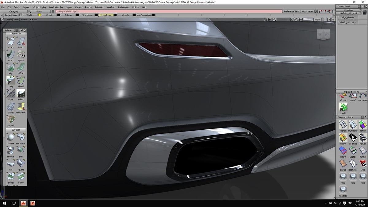 bmw，Concept Car，vehicle，industrial design，Automobile model making，