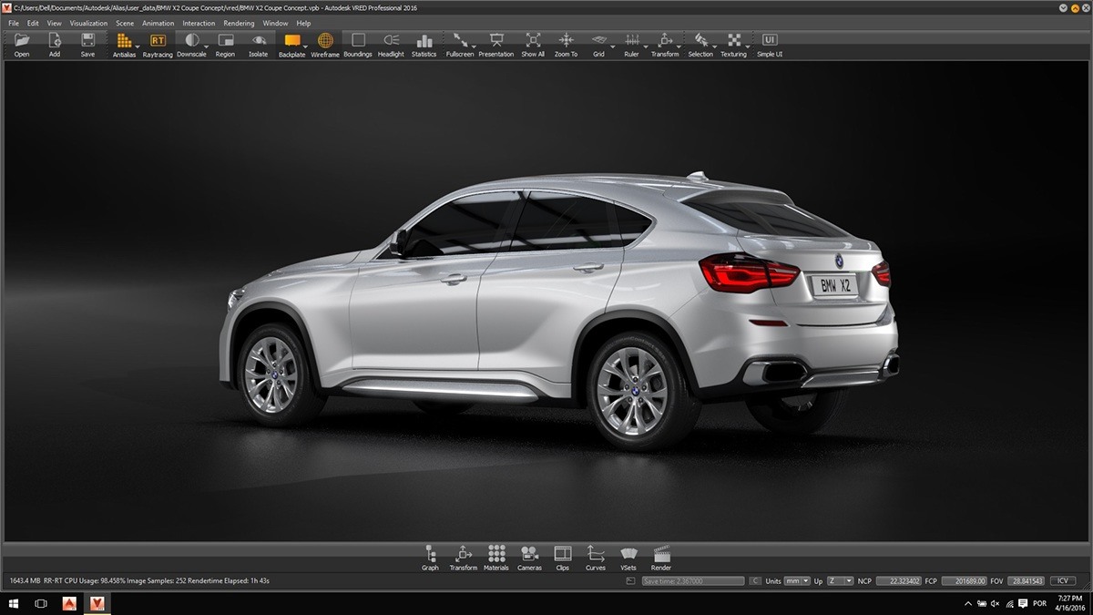 bmw，Concept Car，vehicle，industrial design，Automobile model making，