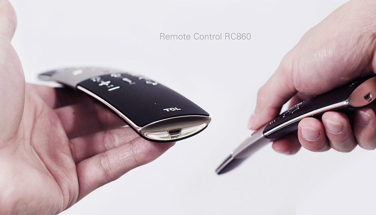 Remote control，tcl，product design，Digital intelligence，Simple and easy to use，