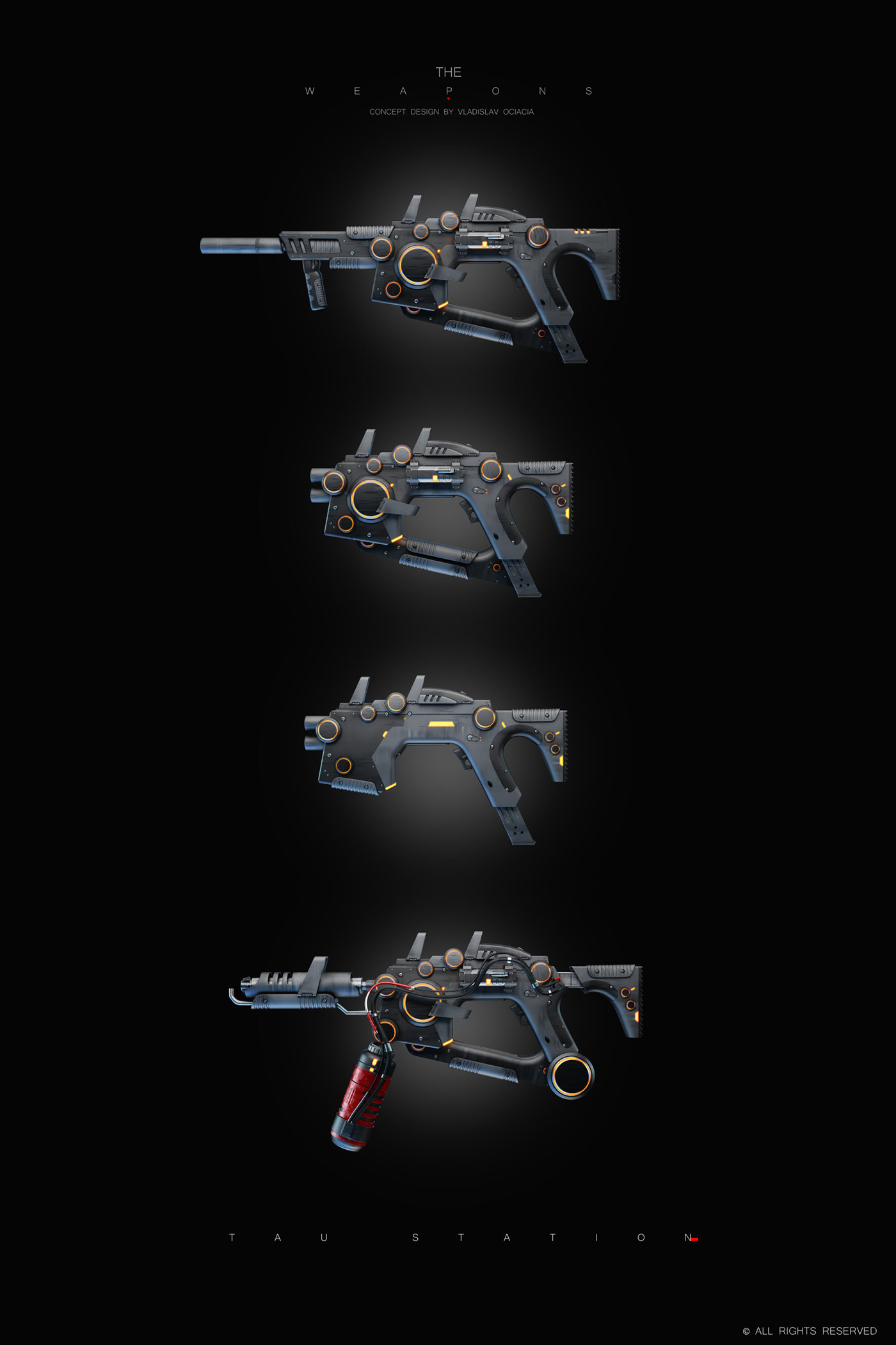 Vladislav Ociacia，game，arms，firearms，TAU，