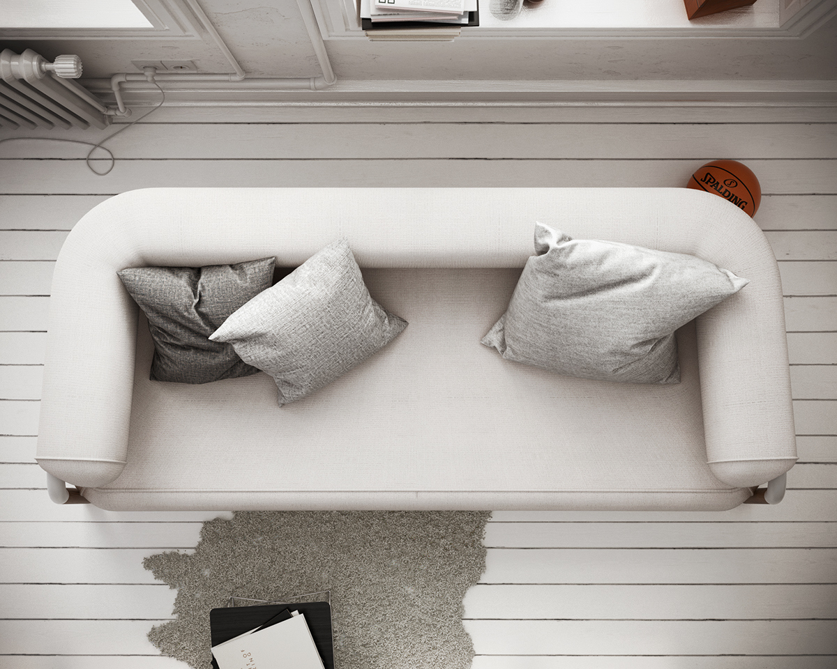 sofa，Sofa chair，flax，Mellow，Simplicity，modern，comfortable，Home Furnishing，furniture，