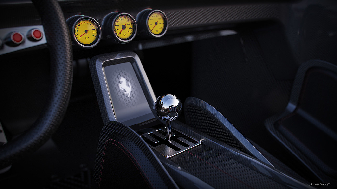 ferrari，Boat glider，Ferrari，Daniel Soriano，automobile，gules，