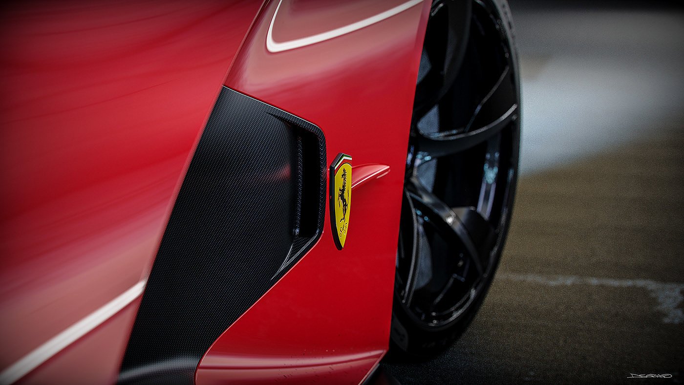 ferrari，Boat glider，Ferrari，Daniel Soriano，automobile，gules，