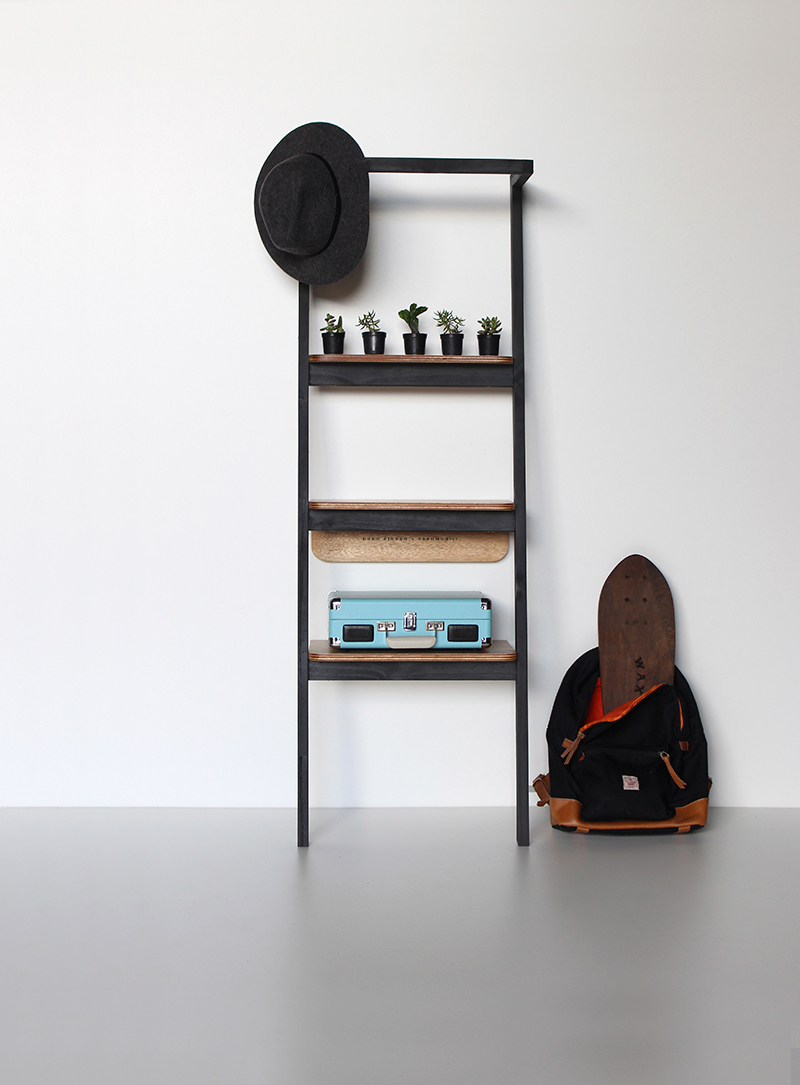 Home Furnishing，furniture，woodiness，Splicing，Clothes hanger，Storage rack，Table，