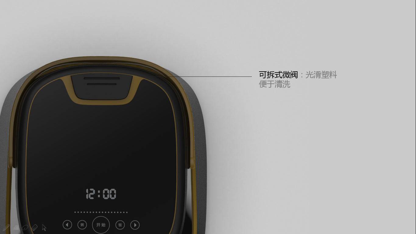 Design of electric rice cooker，