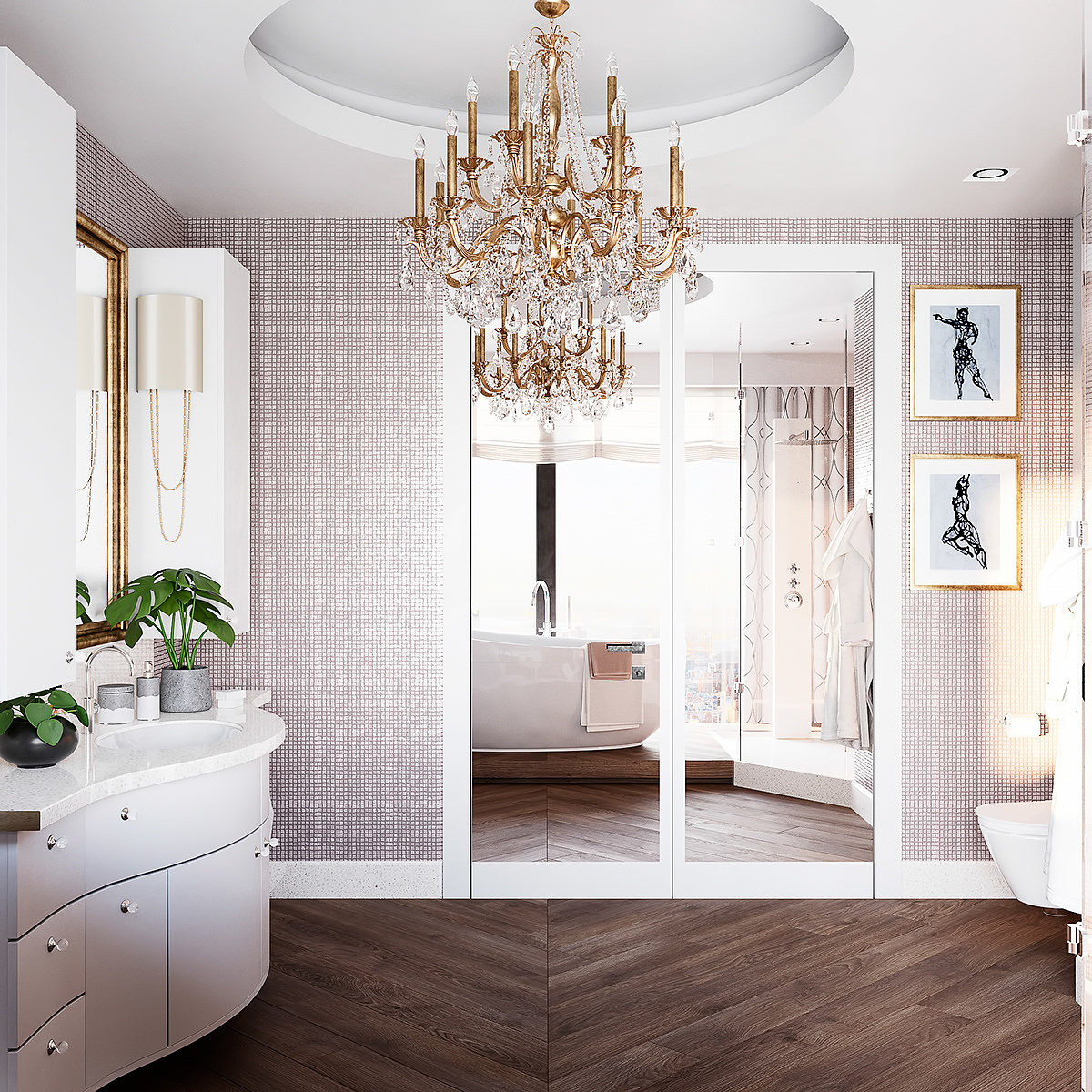 European style，Minimalist，Interior design，