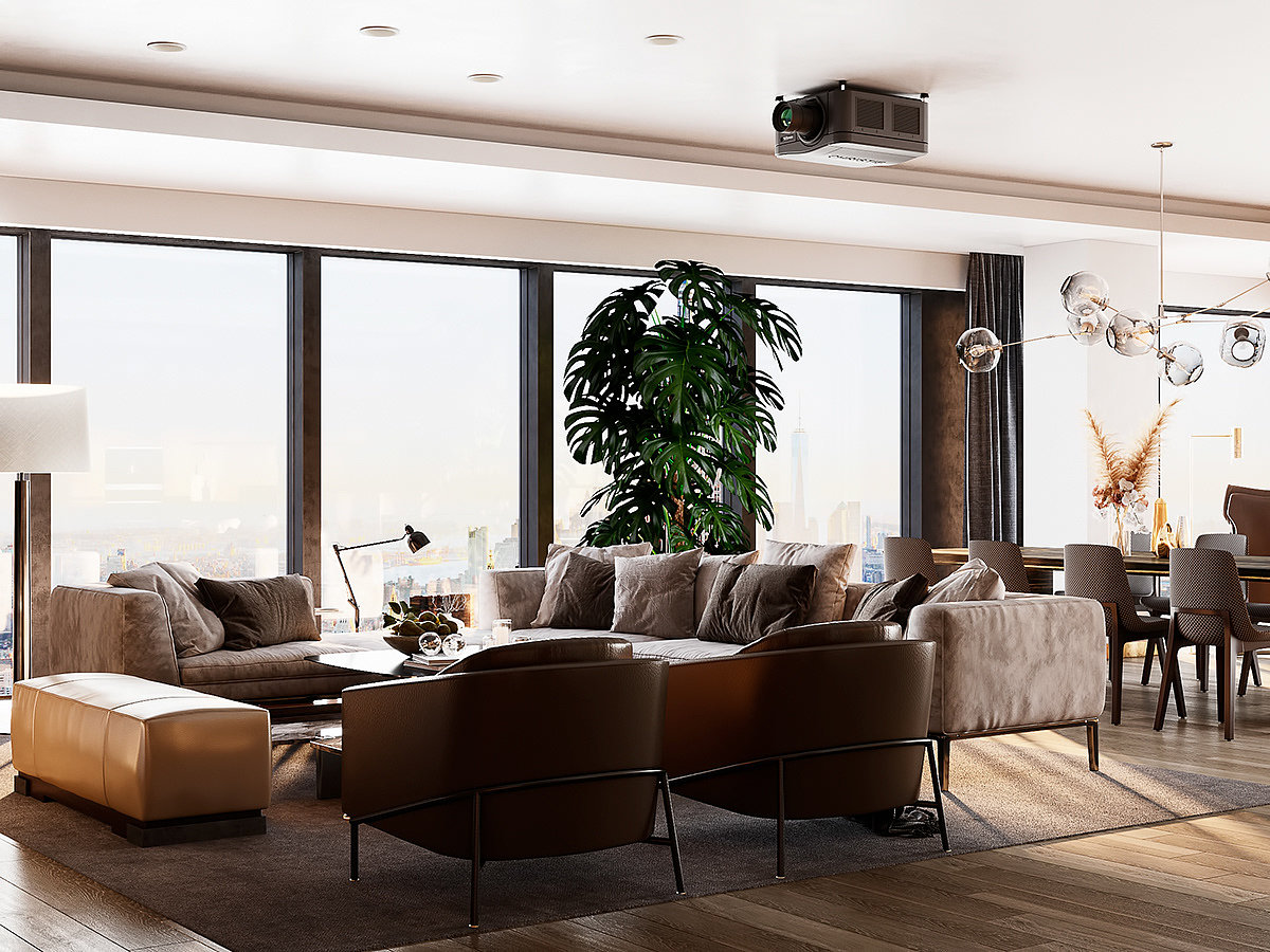 European style，Minimalist，Interior design，