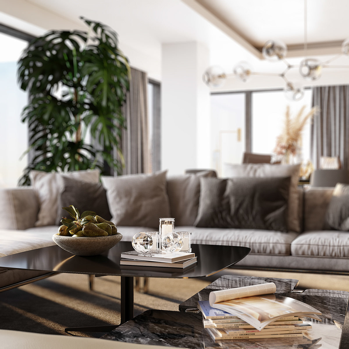 European style，Minimalist，Interior design，