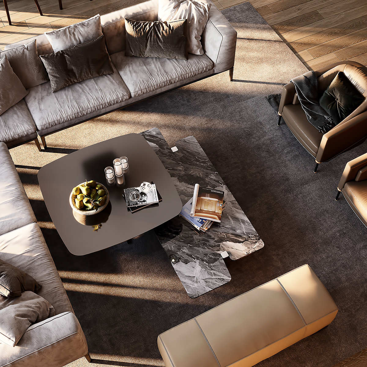 European style，Minimalist，Interior design，
