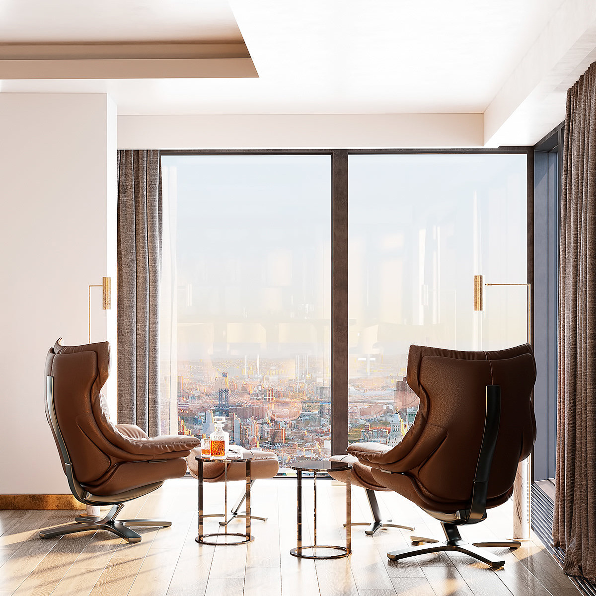 European style，Minimalist，Interior design，