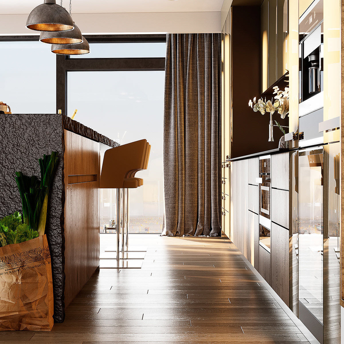 European style，Minimalist，Interior design，