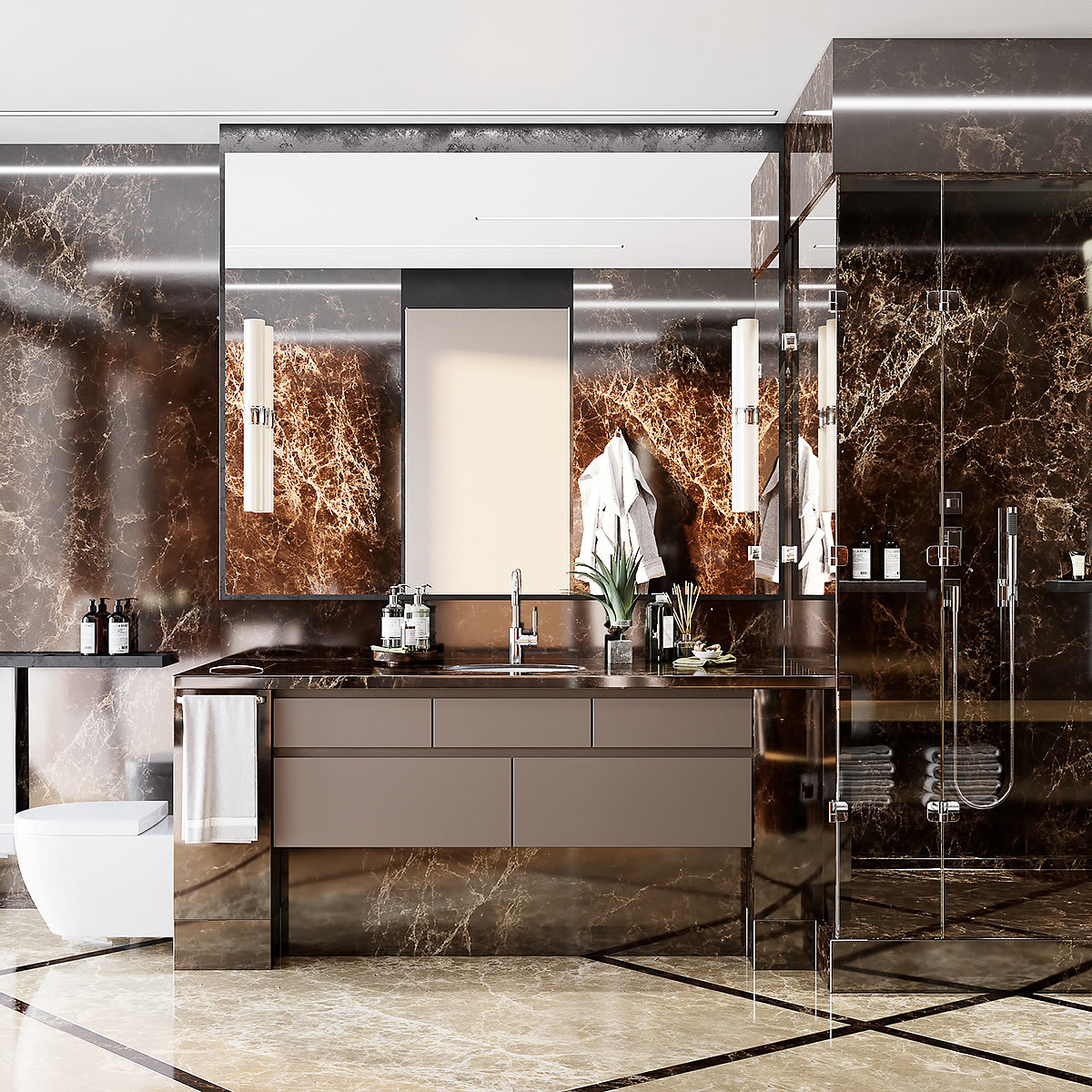 European style，Minimalist，Interior design，