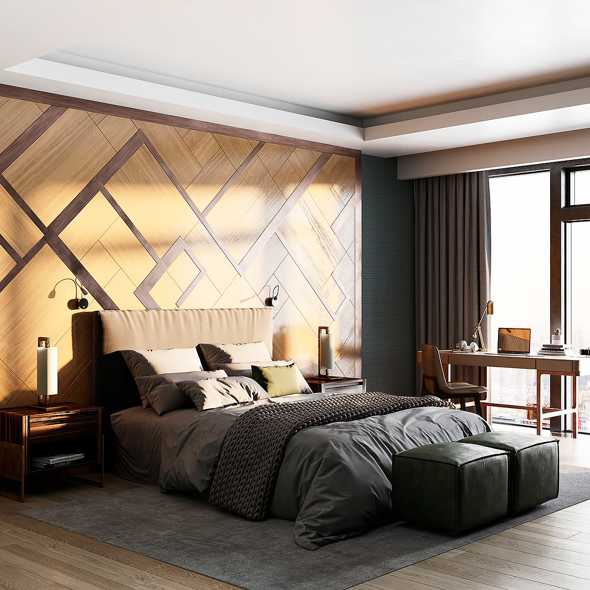 European style，Minimalist，Interior design，
