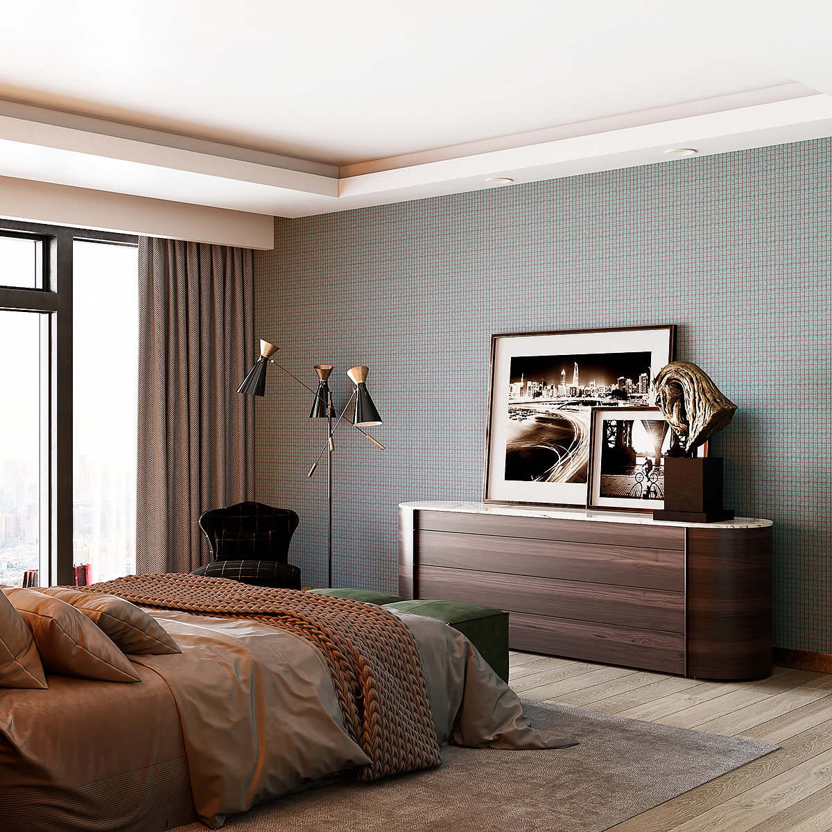 European style，Minimalist，Interior design，
