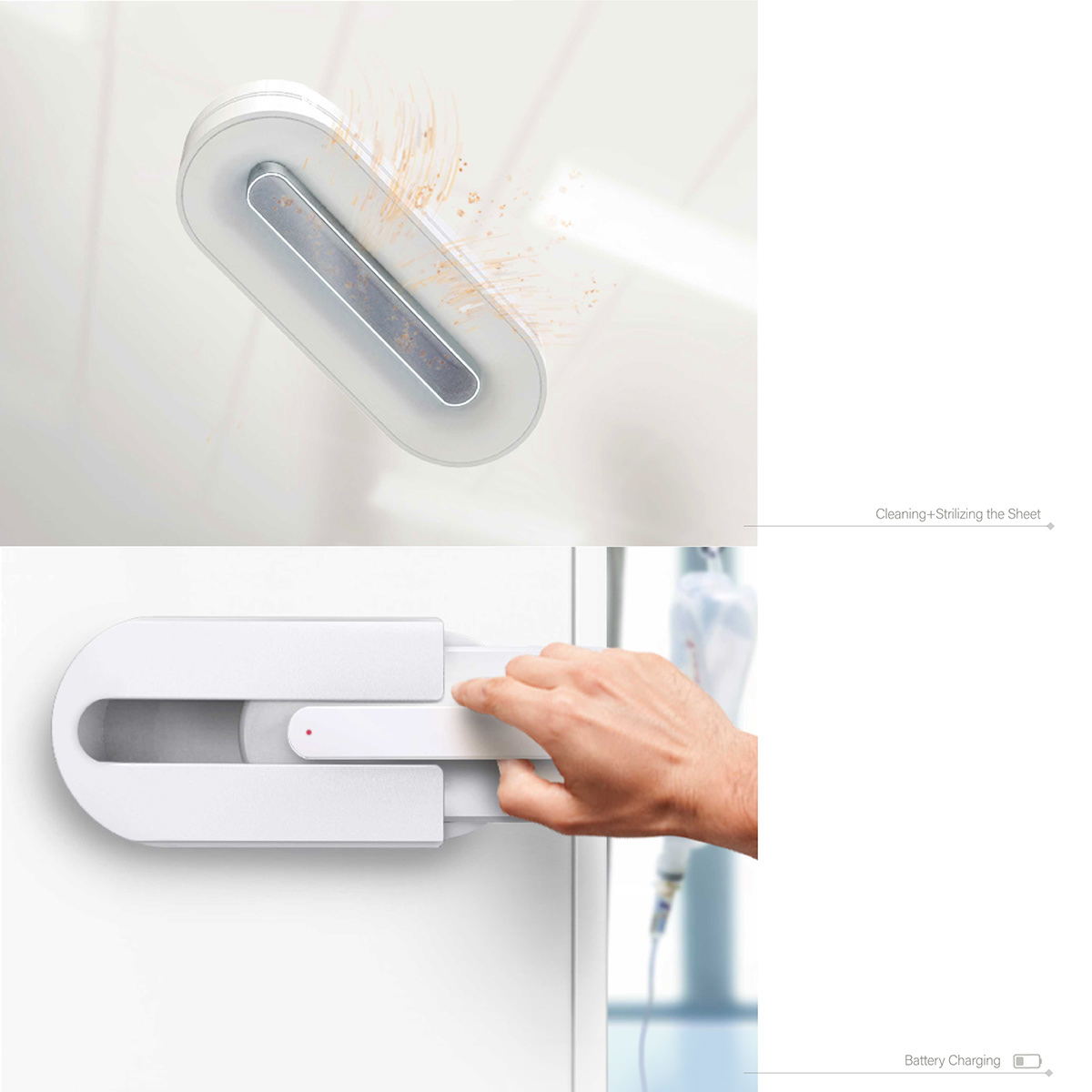 Vacuum Cleaner，Medical vacuum cleaner，white，