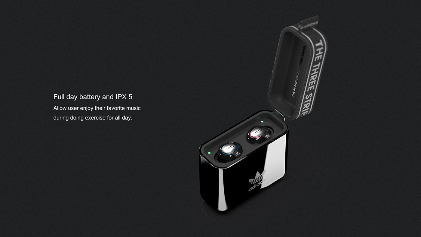 Render，Adidas，NMD，Concept map，black and white，