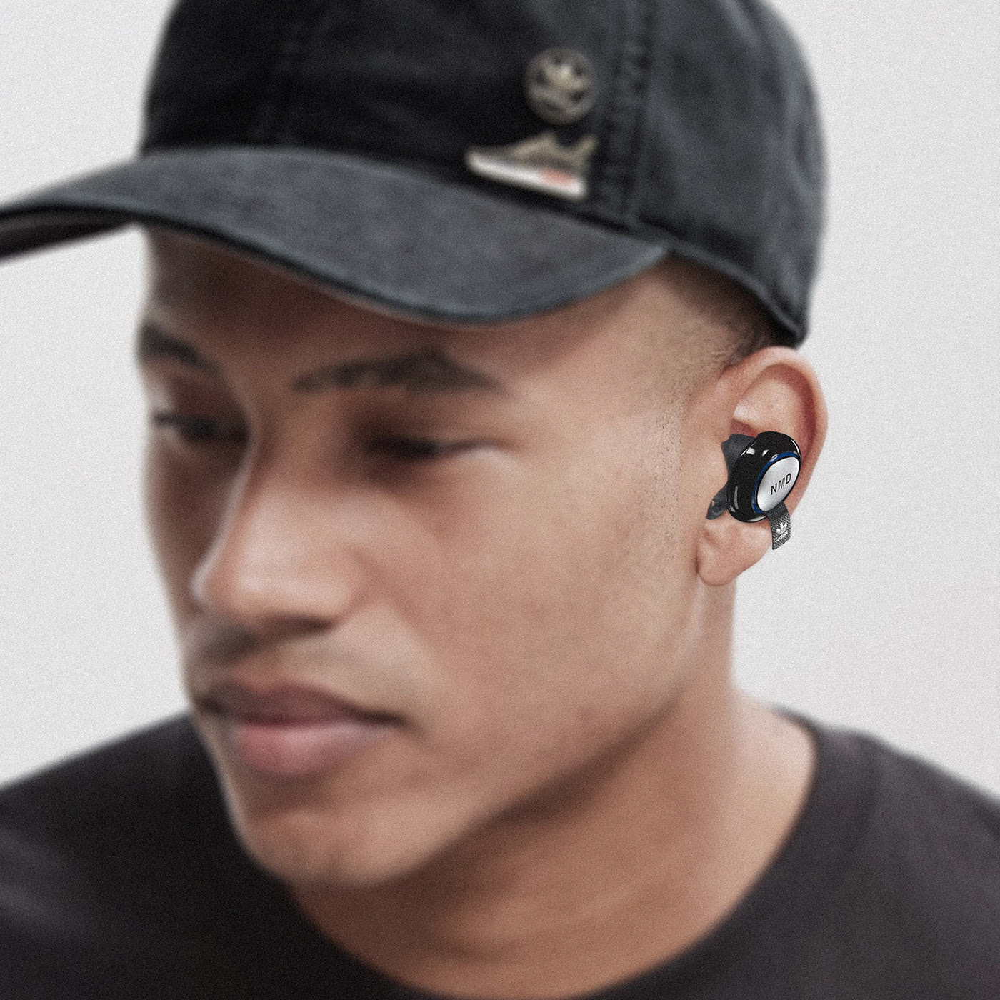 Render，Adidas，NMD，Concept map，black and white，